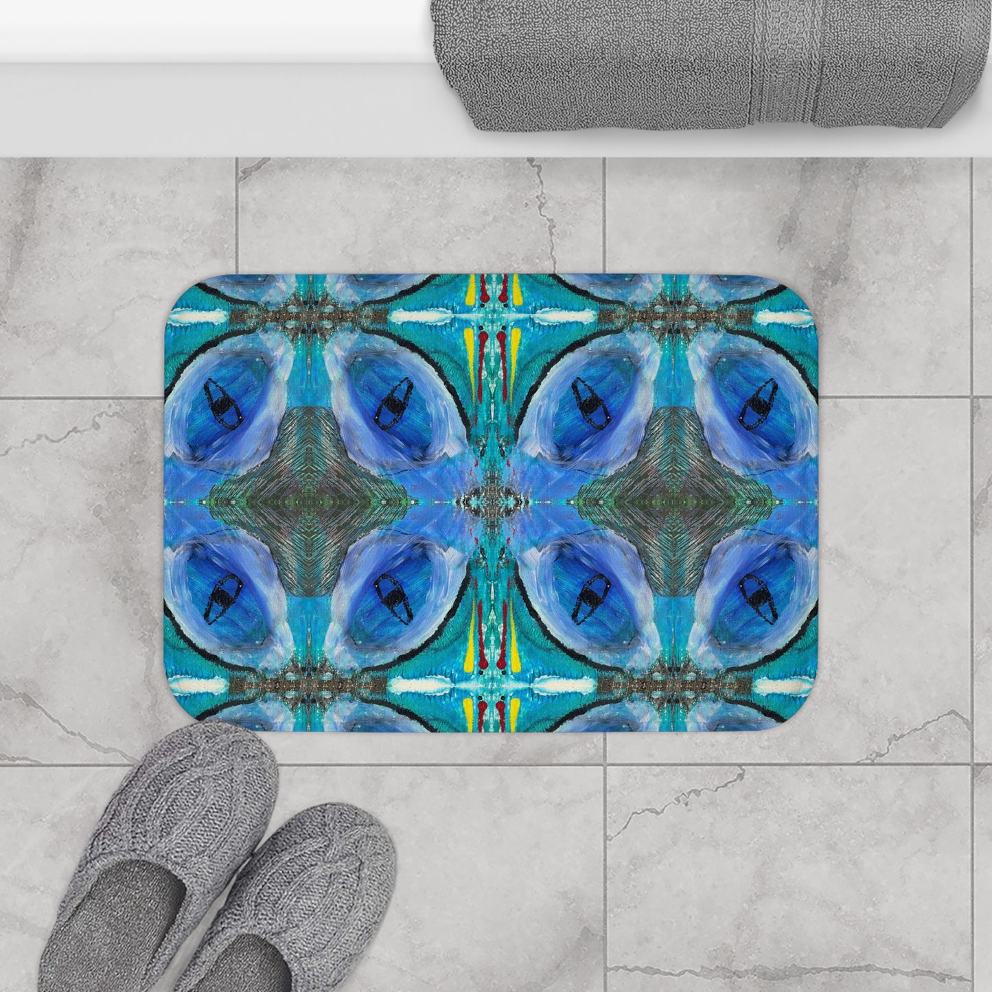 Ketchup or Mustard Bath Mat