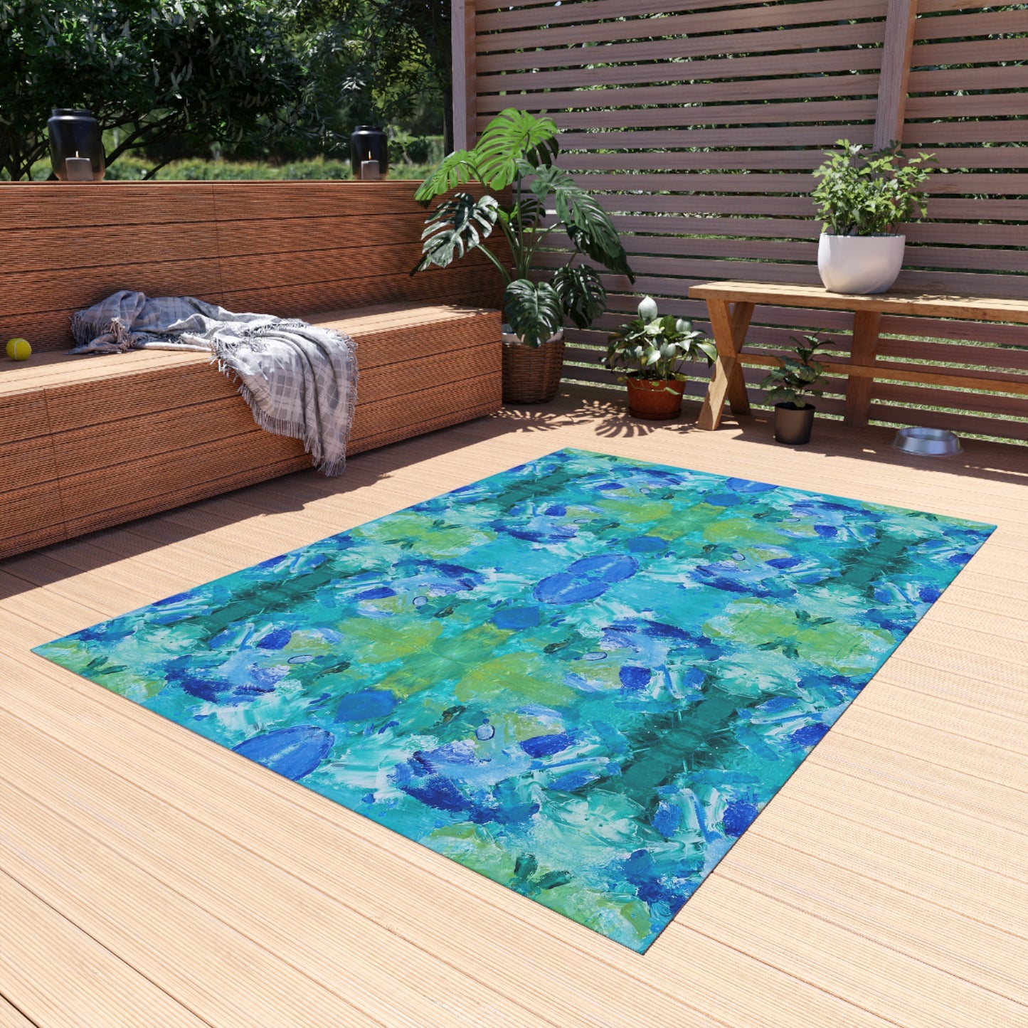 Sea Surchin Outdoor Rug