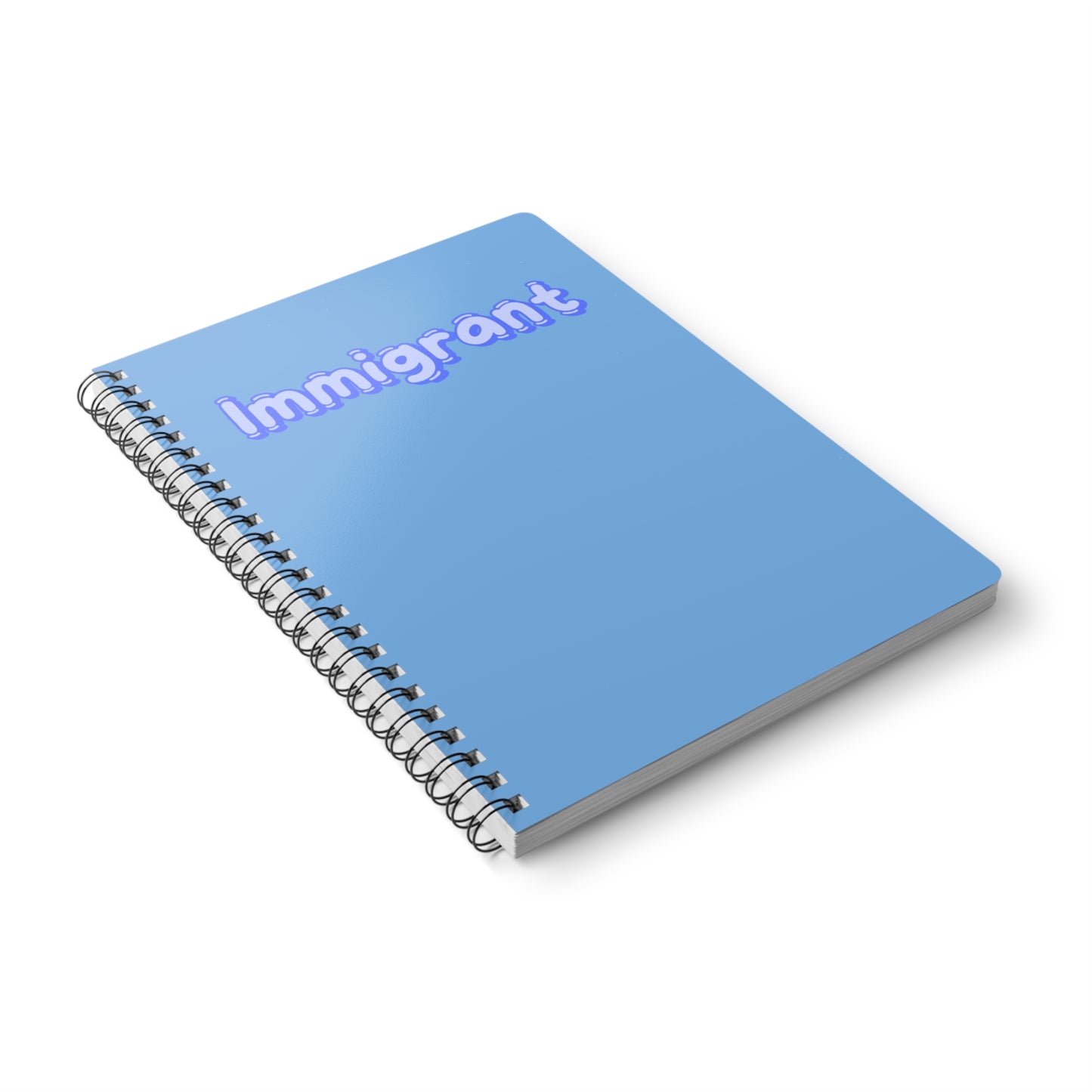 Immigrant (1) Wirobound Softcover Notebook, A5