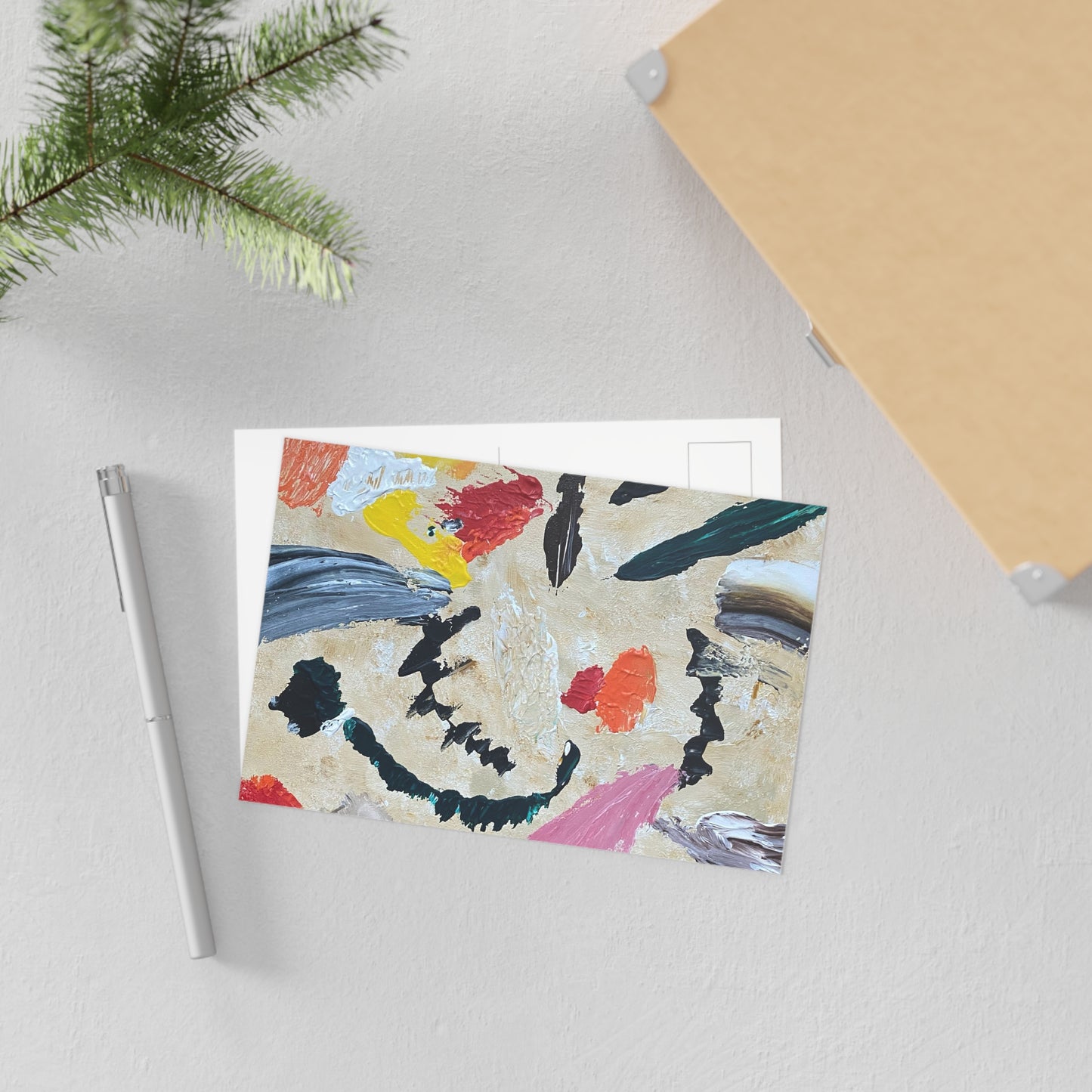 Beach Sachet Away Fine Art Postcards