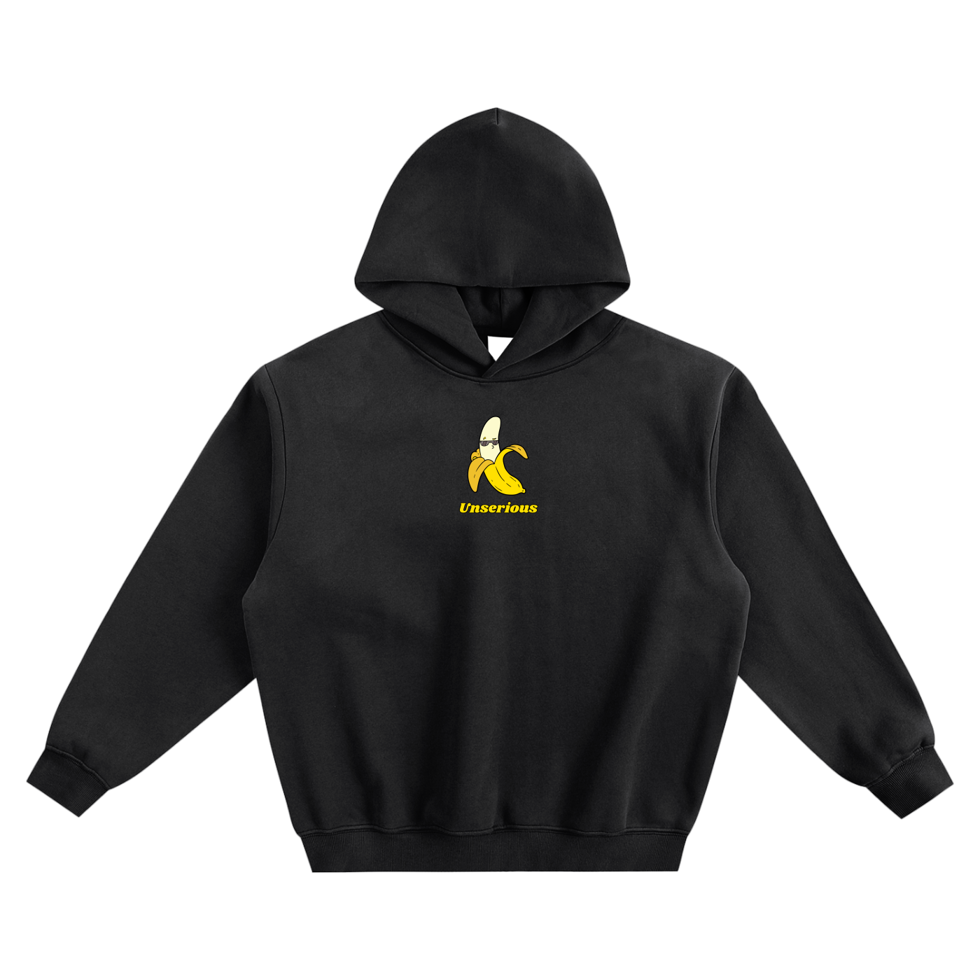 Unserious Fleeced Boxy Hoodie