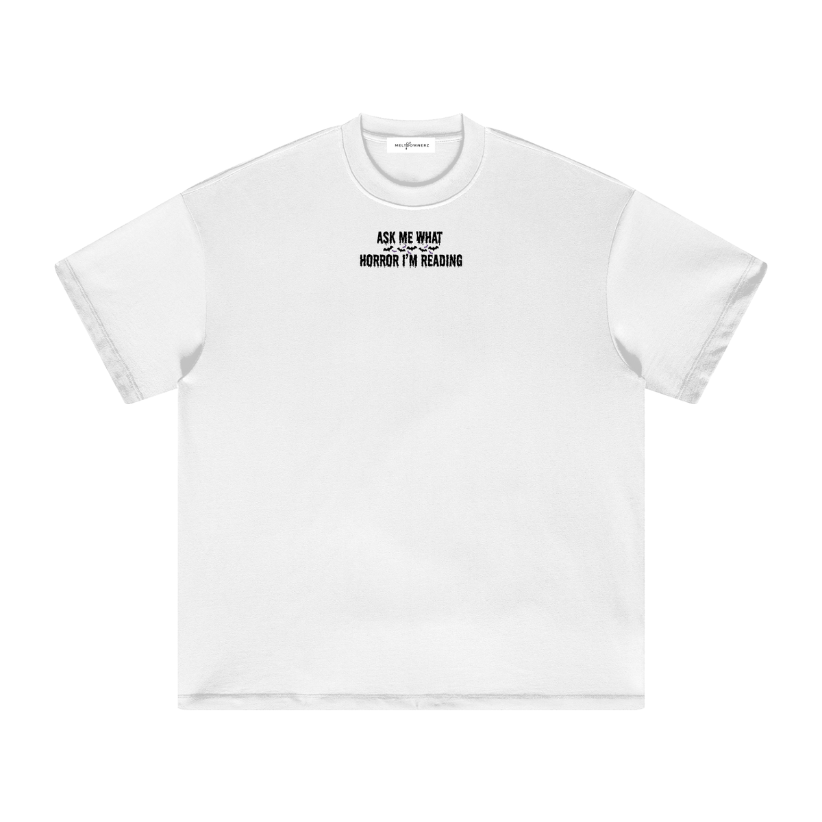 Ask Me What Horror I'm Reading (Bats) Heavyweight T-Shirt