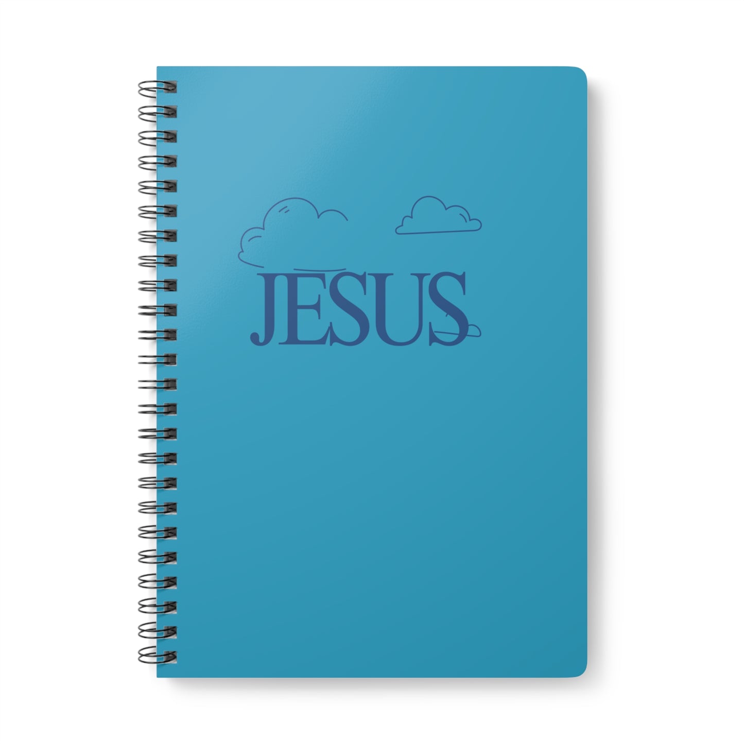 Jesus (Cloud) Wirobound Softcover Notebook, A5