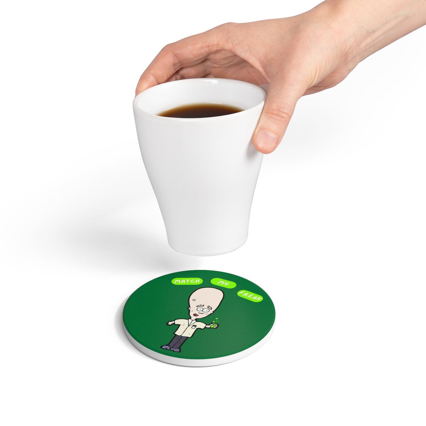 Match My Freak (3) Ceramic Coaster