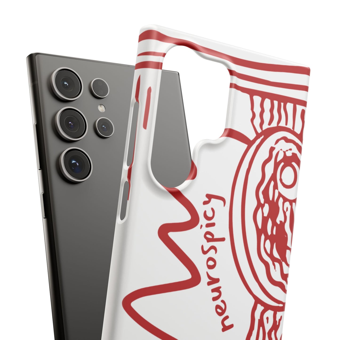 Neuro Spicy Ramen Snap Cases