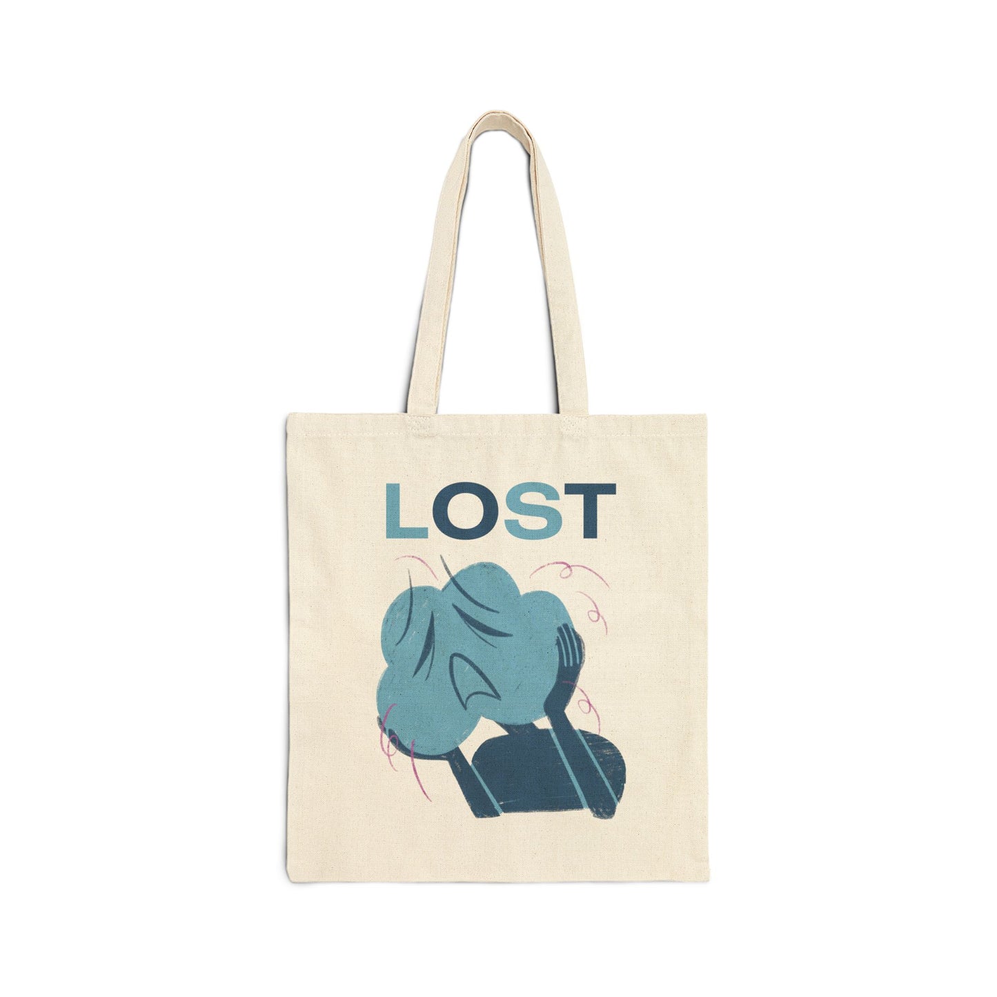 Lost Cotton Canvas Tote Bag