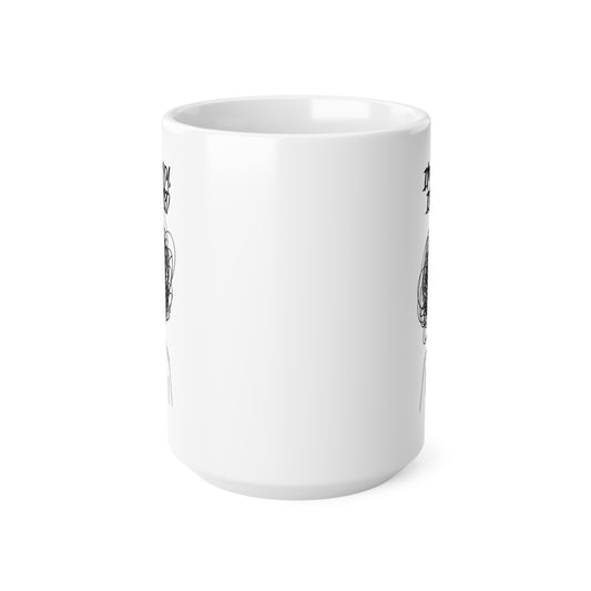 I'm Not Moody, I'm Depressed Ceramic Coffee Cup, 15oz