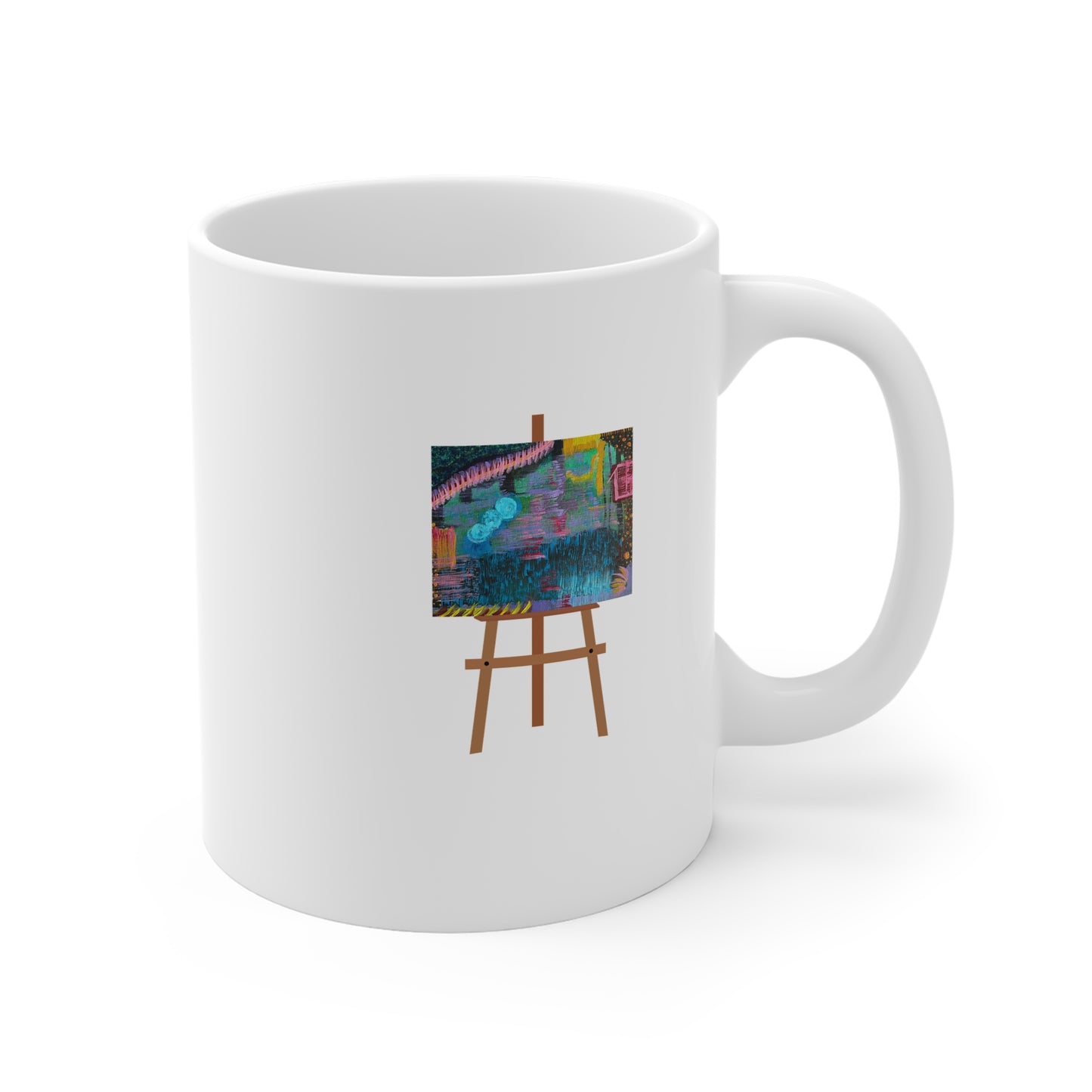 Tropical Honey (Easel) 11oz White Mug