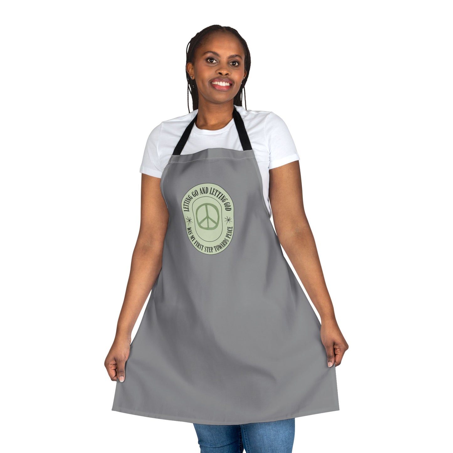 Letting Go & Letting God Apron, 5-Color Straps