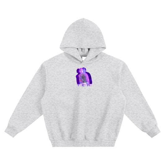 TaeTae (V Purple) Fleeced Boxy Hoodie