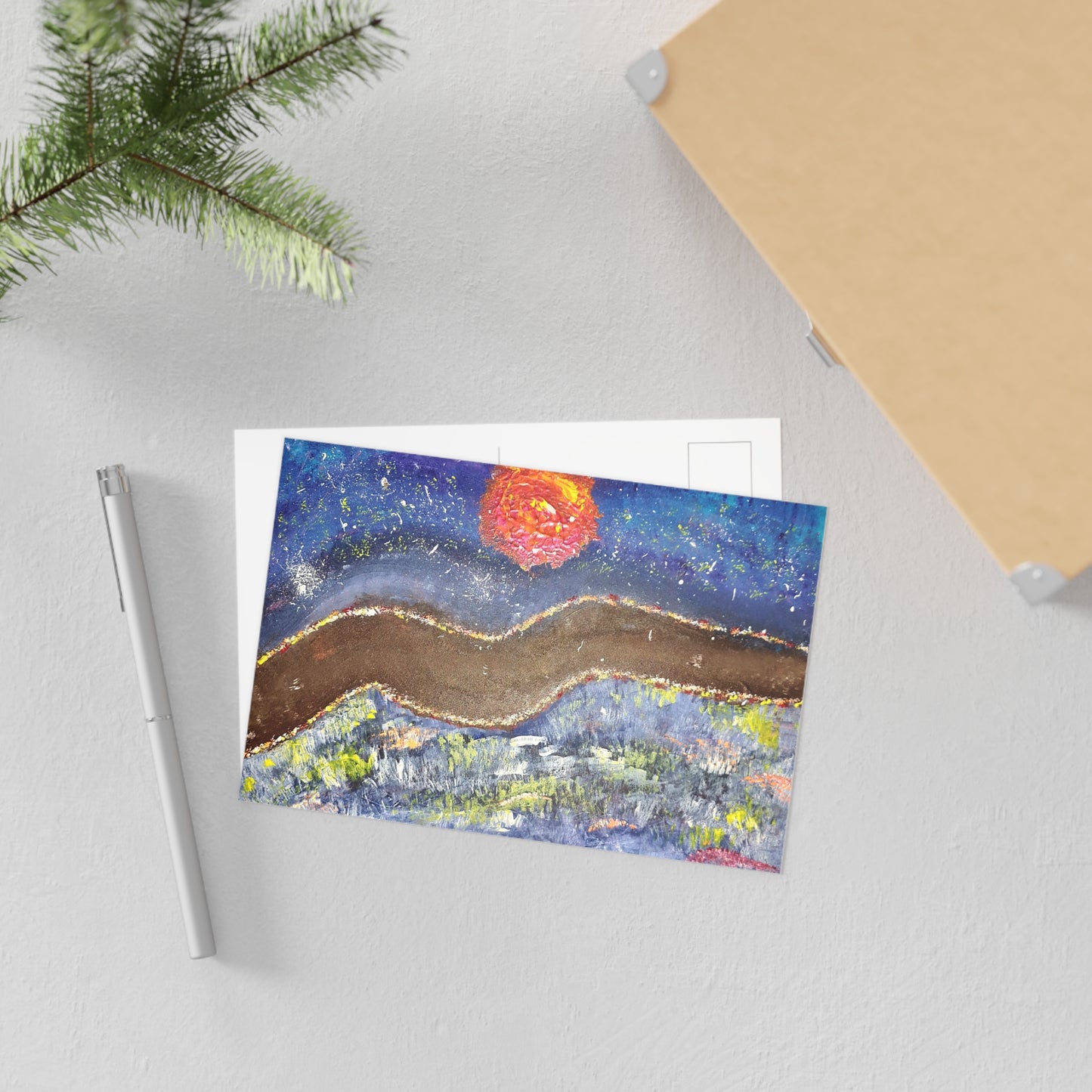 En Route Fine Art Postcards