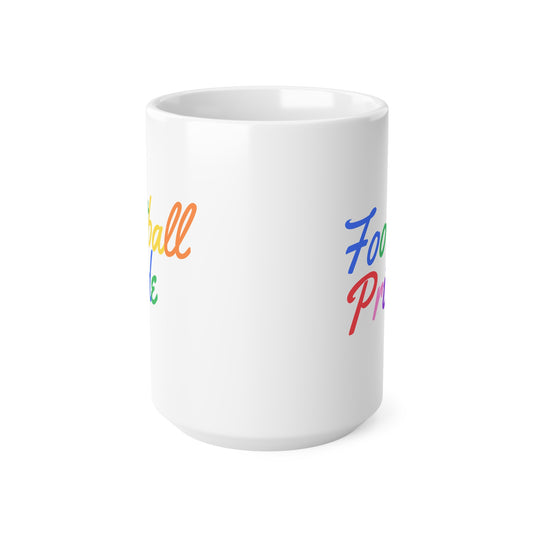 Football Pride Ceramic Coffee Cup, 15oz