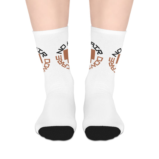 No Hair Don't Care (4) Mid-length Socks