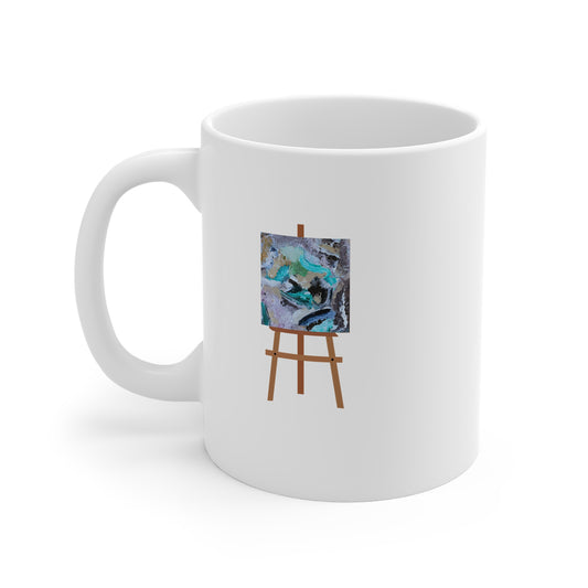 Bozo Island (Easel) 11oz White Mug