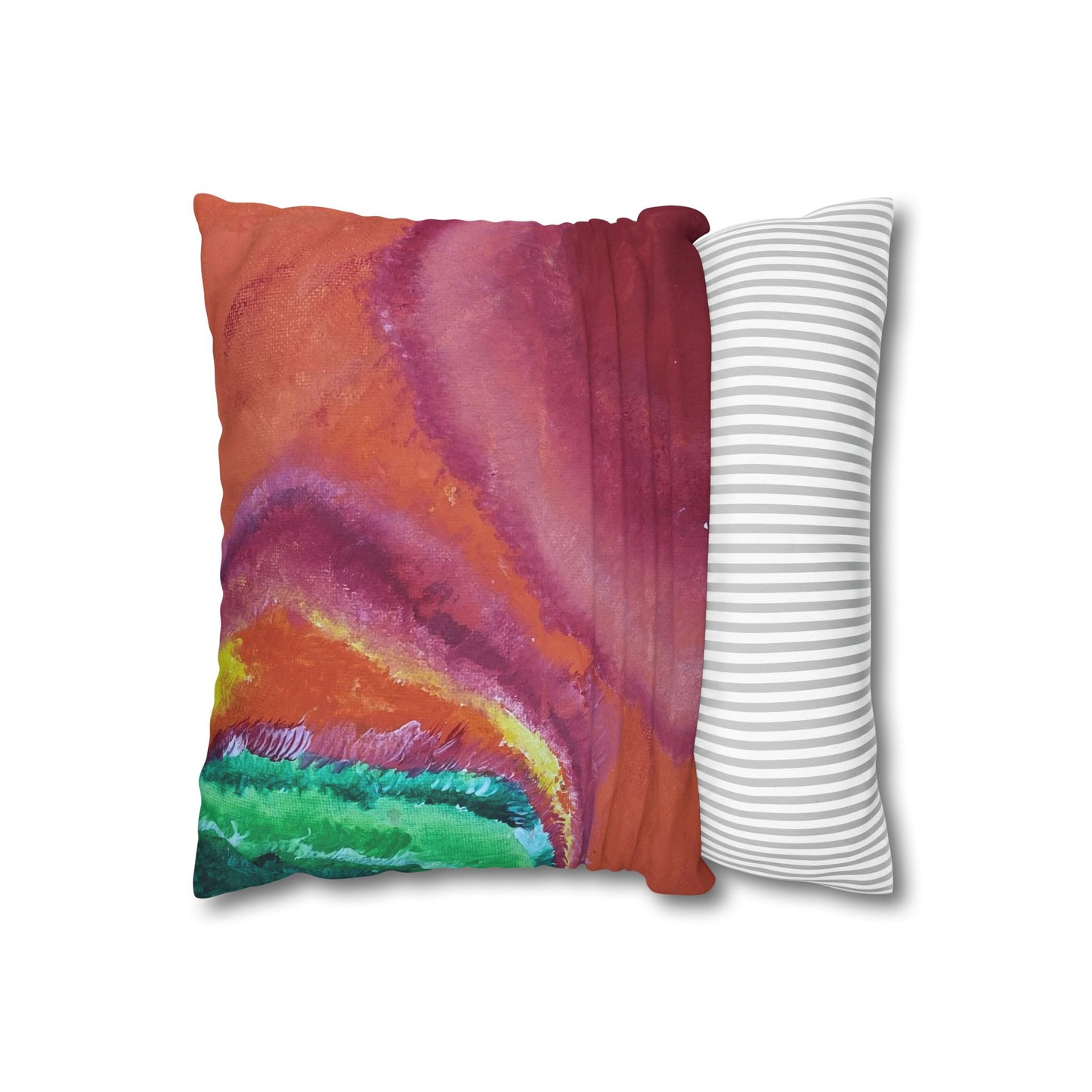 Close To Hating You Square Poly Canvas Pillowcase