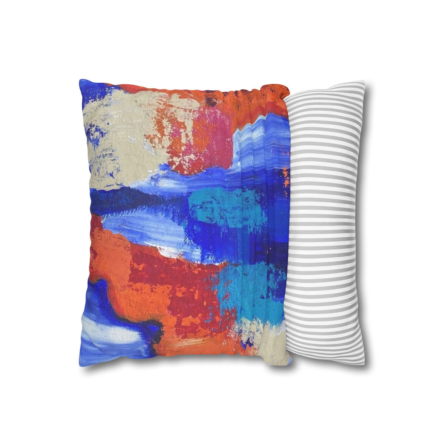 MELT Square Poly Canvas (Double Sided) Pillowcase