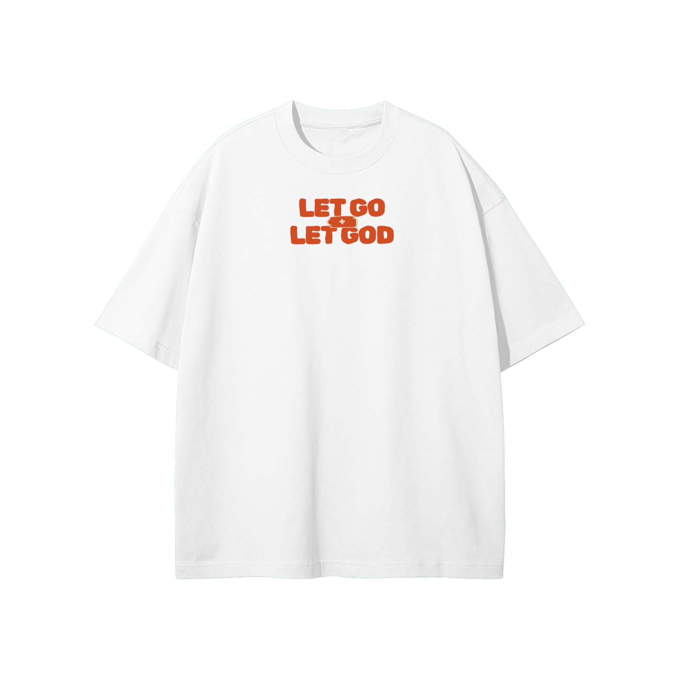 Let Go & Let God Streetwear Heavyweight Loose Fit T-Shirt