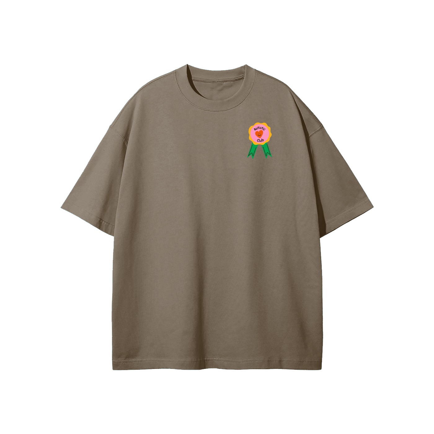 Autistic Club Streetwear Heavyweight Loose Fit T-Shirt