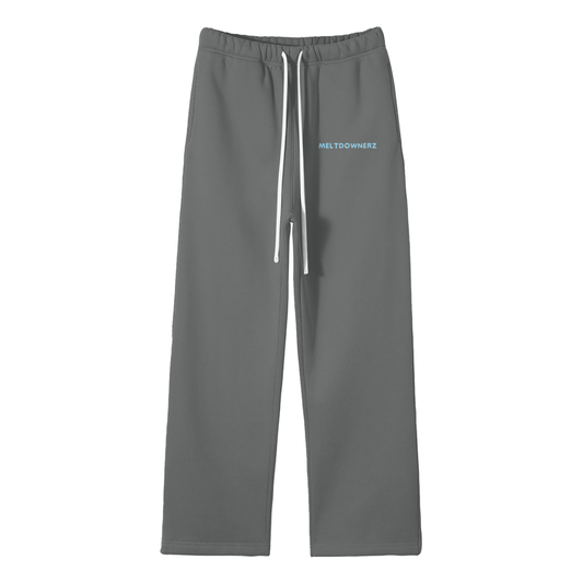 Meltdownerz (Ice) Streetwear Fleece Straight Leg Pants