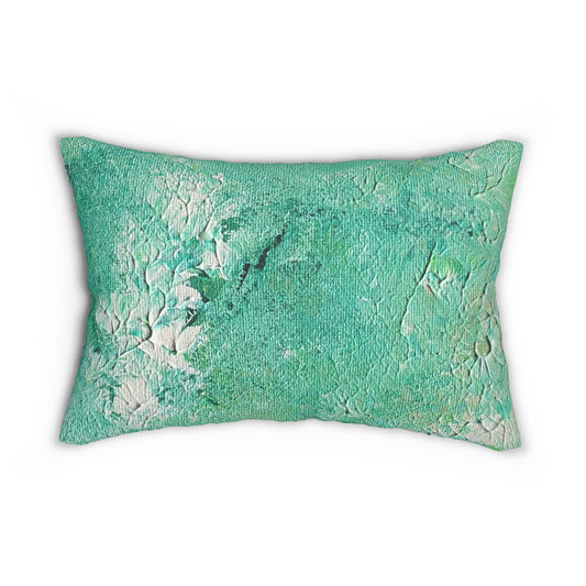 Chlorophyll Spun Polyester Lumbar Pillow