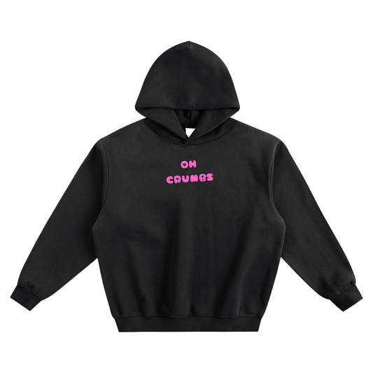 Oh Crumbs Fleeced Boxy Hoodie