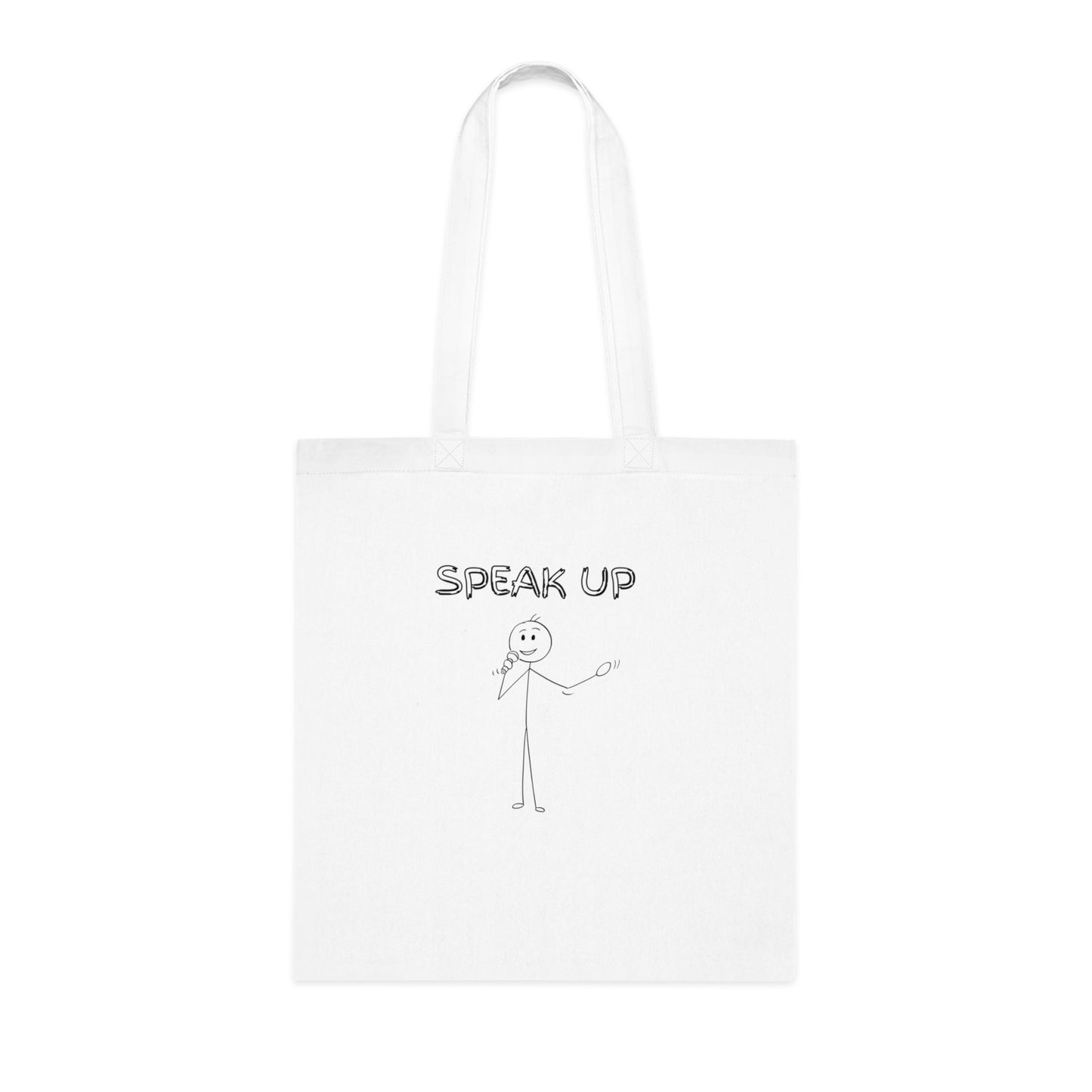 Speak Up (Geezer) Cotton Tote