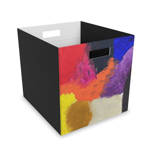 Thru A Rough Patch Felt Storage Box