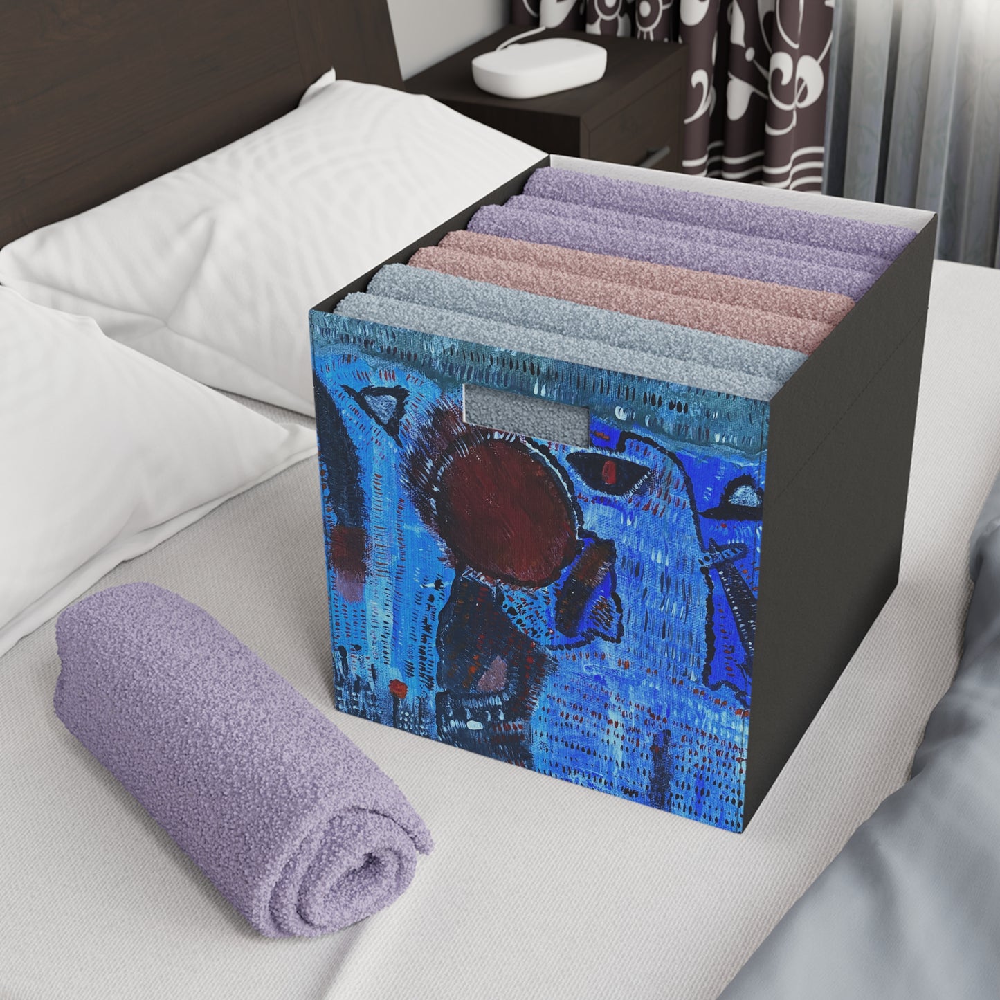 A Rats Tale Of New York Felt Storage Box