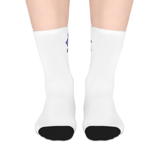 OT7 Mid-length Socks (White)