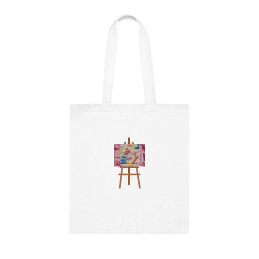 Obstruct (Easel) Cotton Tote