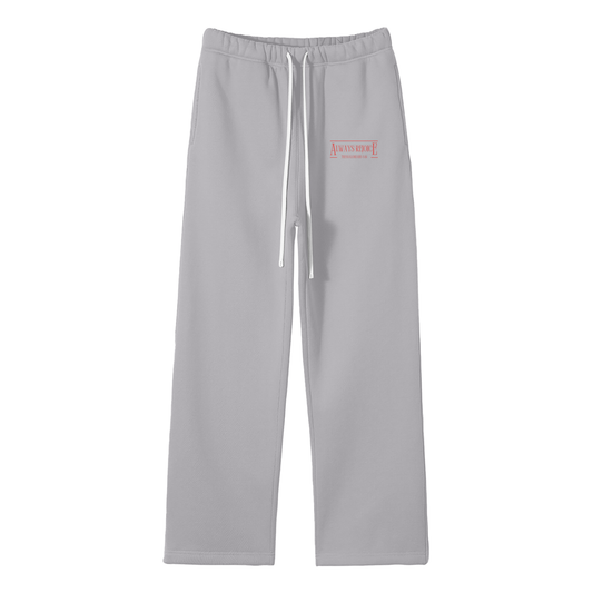 Always Rejoice Streetwear Fleece Straight Leg Pants