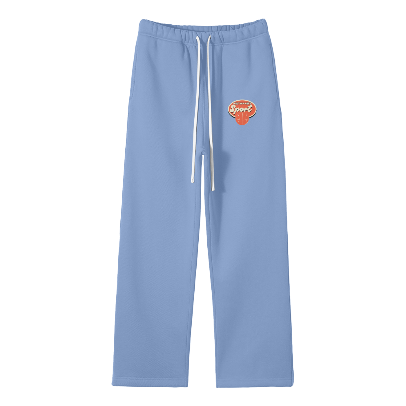 Meltdownerz Sport Streetwear Fleece Straight Leg Pants
