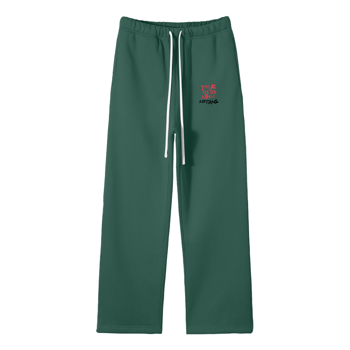 Talk To Me About Arirang Streetwear Straight Leg Pants