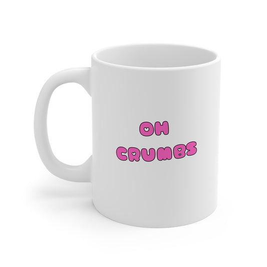 Oh Crumbs 11oz White Mug