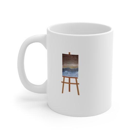Birds Eye (Easel) 11oz White Mug