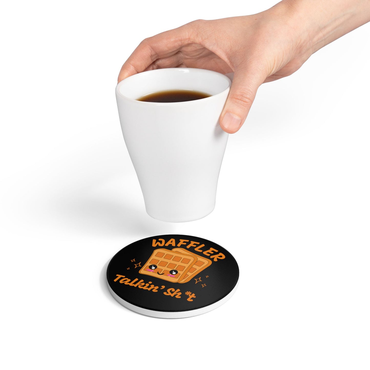 Waffler Ceramic Coaster