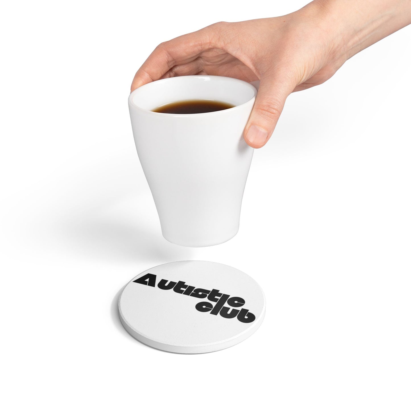 Autistic Club Ceramic Coaster