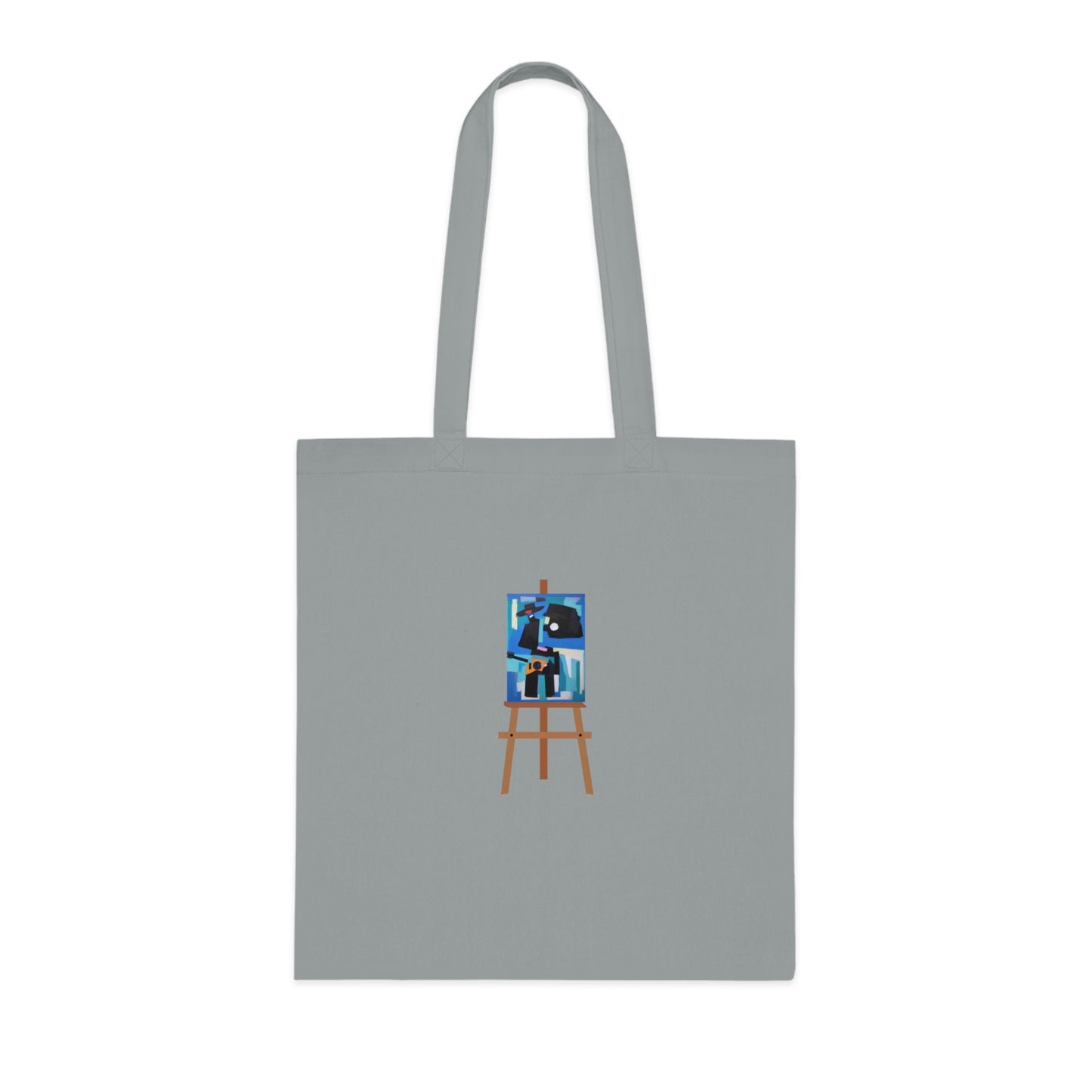 Scratch Me Anime (Easel) Cotton Tote