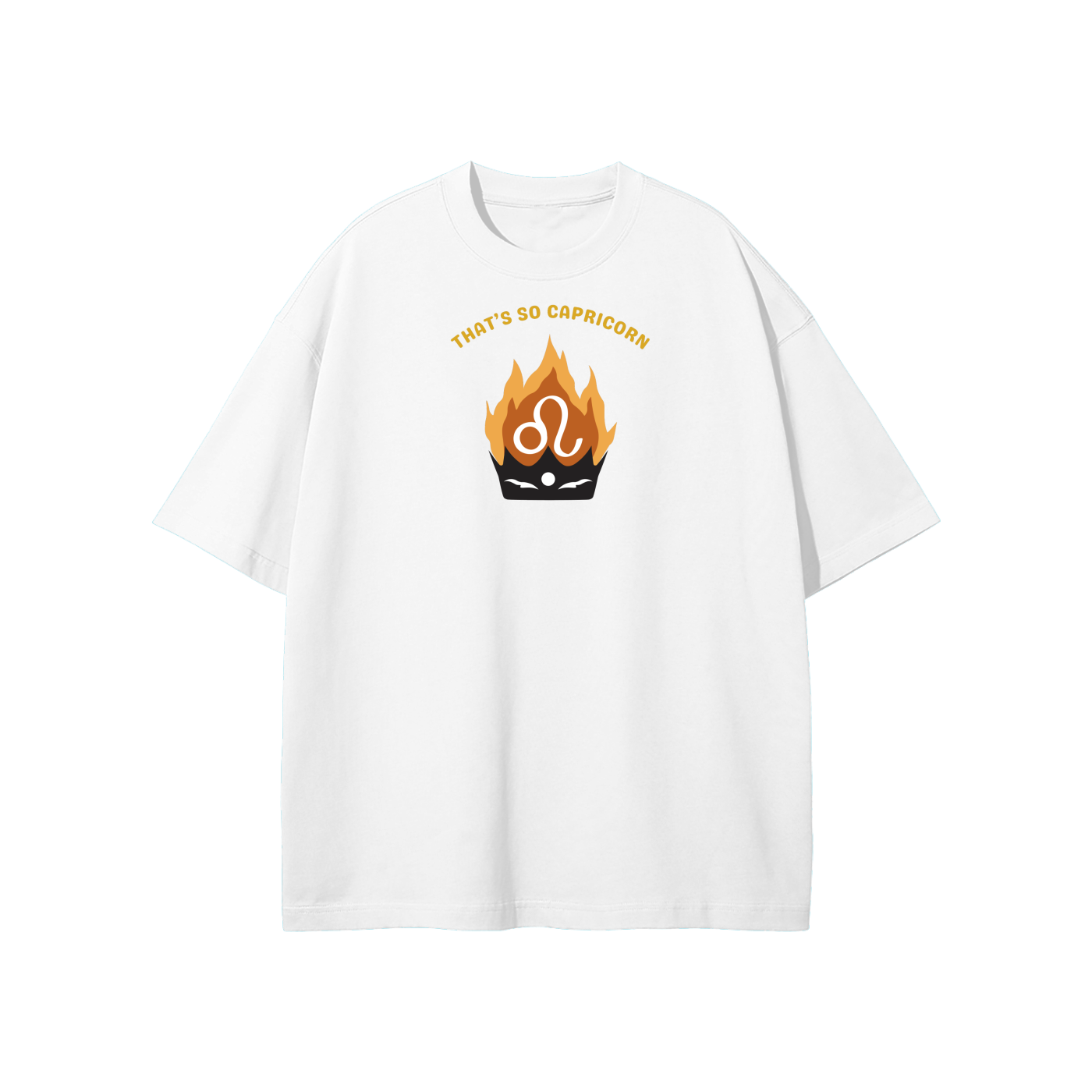 That's So Capricorn Streetwear Heavyweight Loose Fit T-Shirt