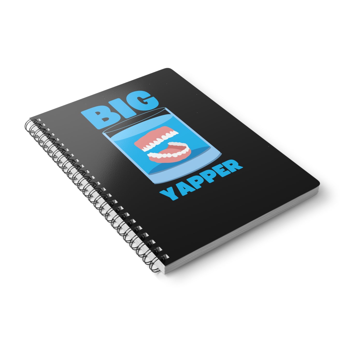 Big Yapper Wirobound Softcover Notebook, A5