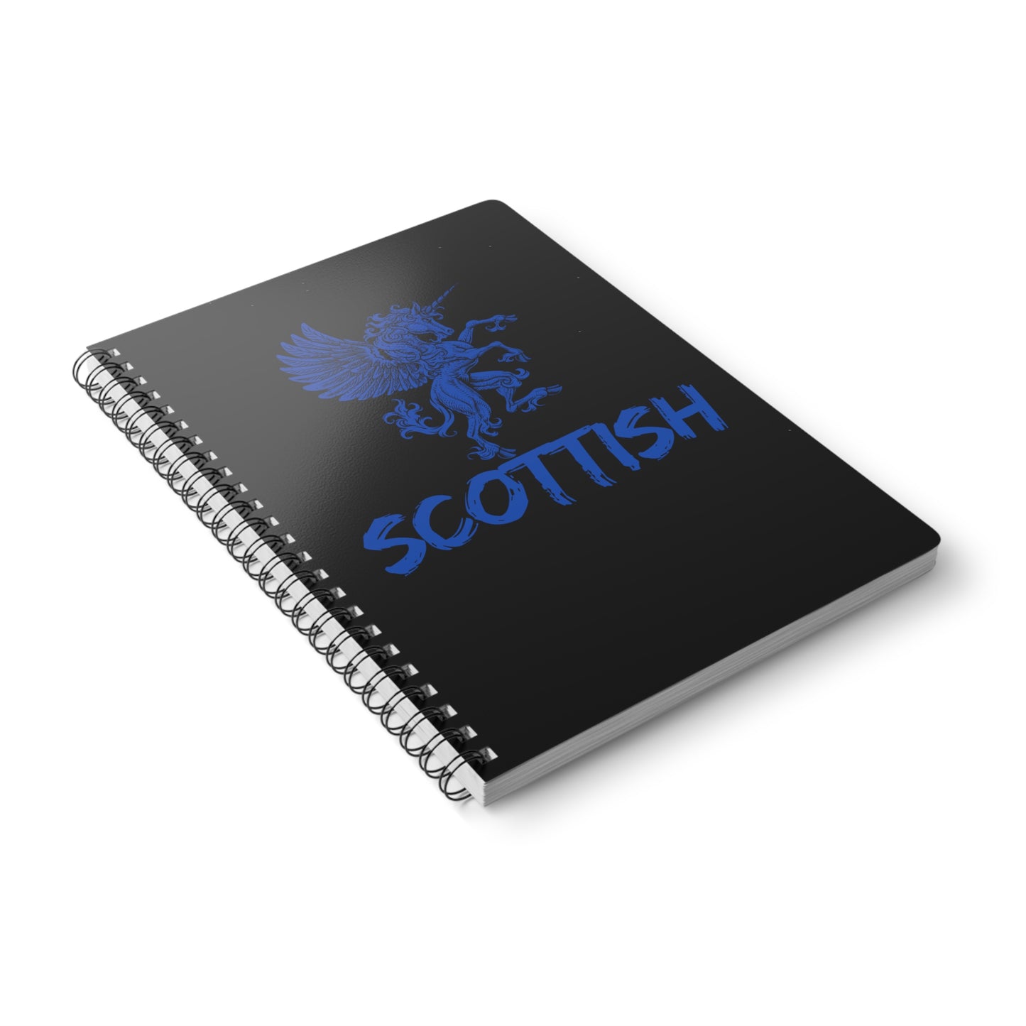 Scottish Wirobound Softcover Notebook, A5