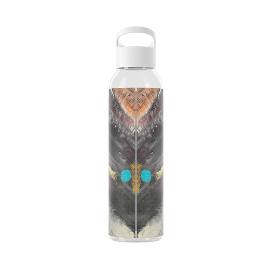 Big Blue Small World Sky Water Bottle