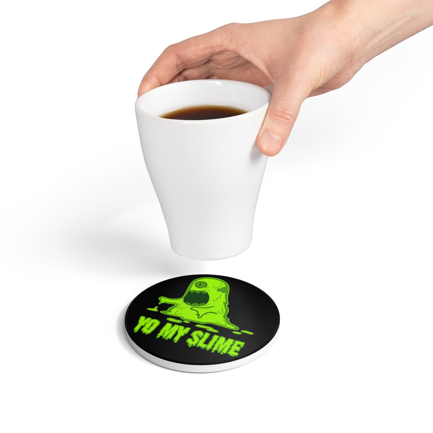 Yo My Slime (1) Ceramic Coaster