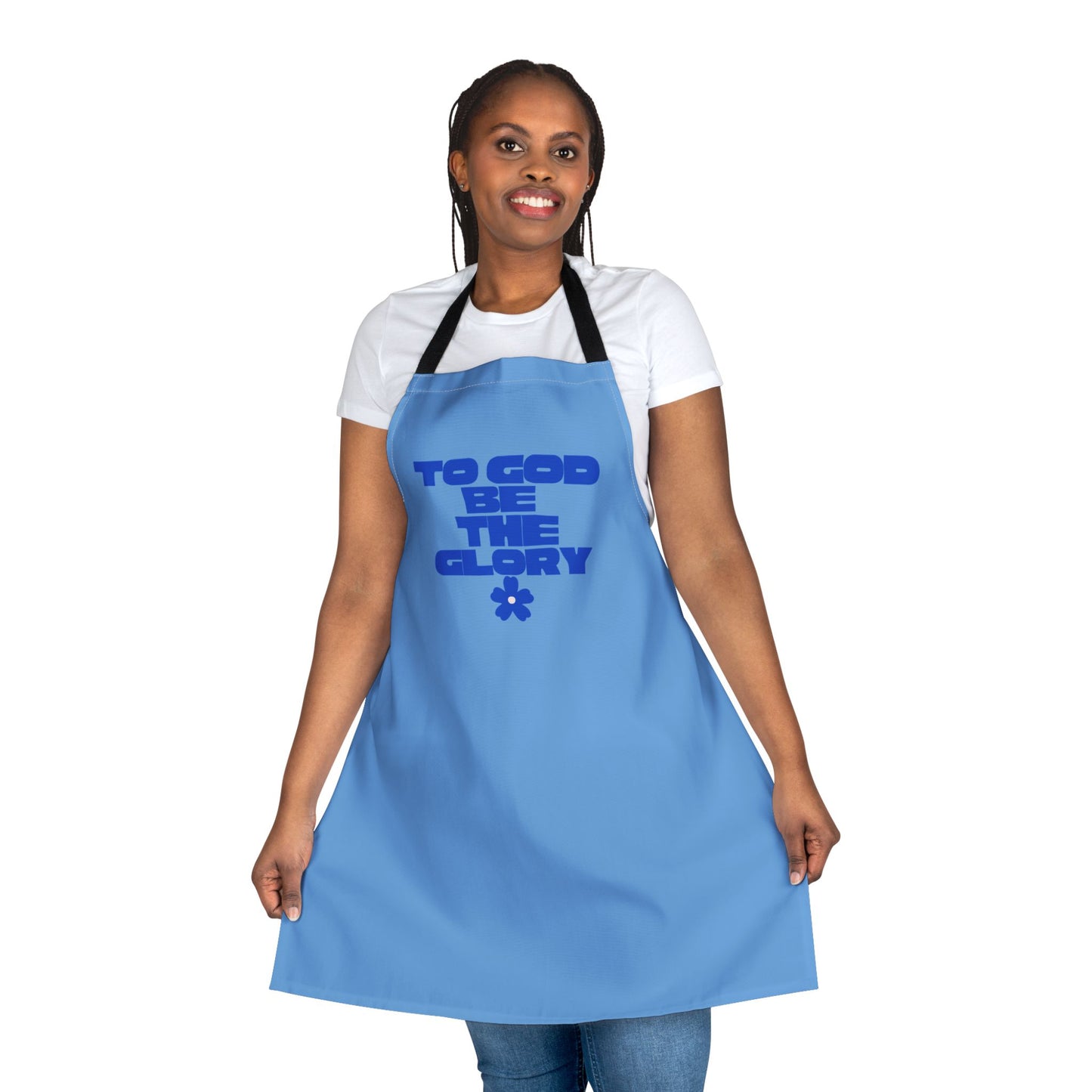 To God Be The Glory Apron, 5-Color Straps
