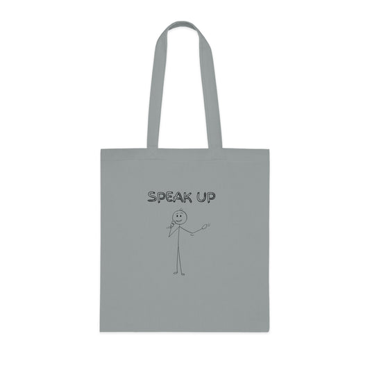 Speak Up (Geezer) Cotton Tote
