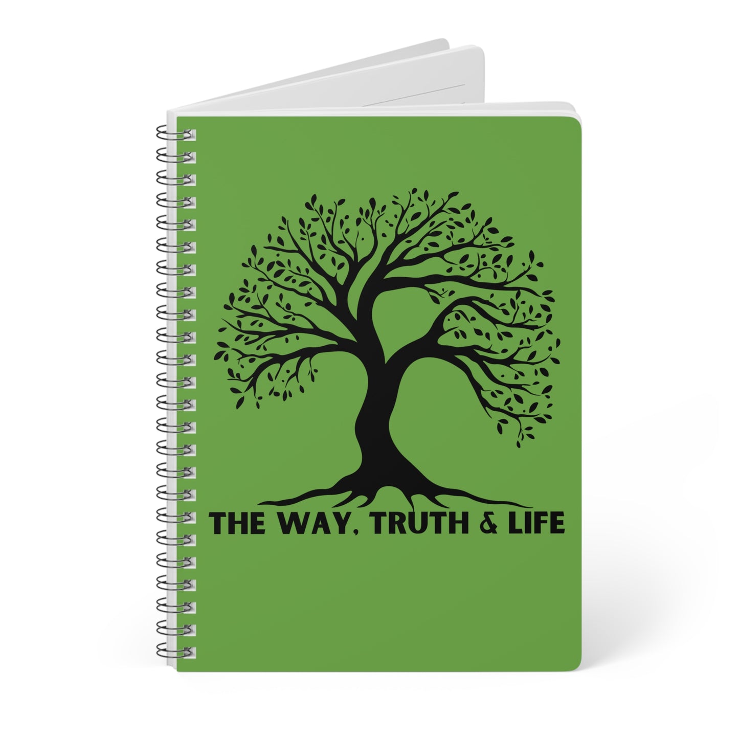 The Way, Truth & Life Wirobound Softcover Notebook, A5