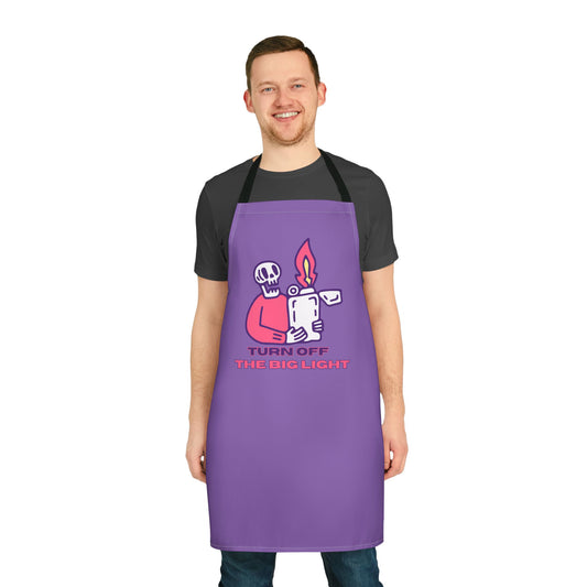 Turn Off The Big Light Apron, 5-Color Straps