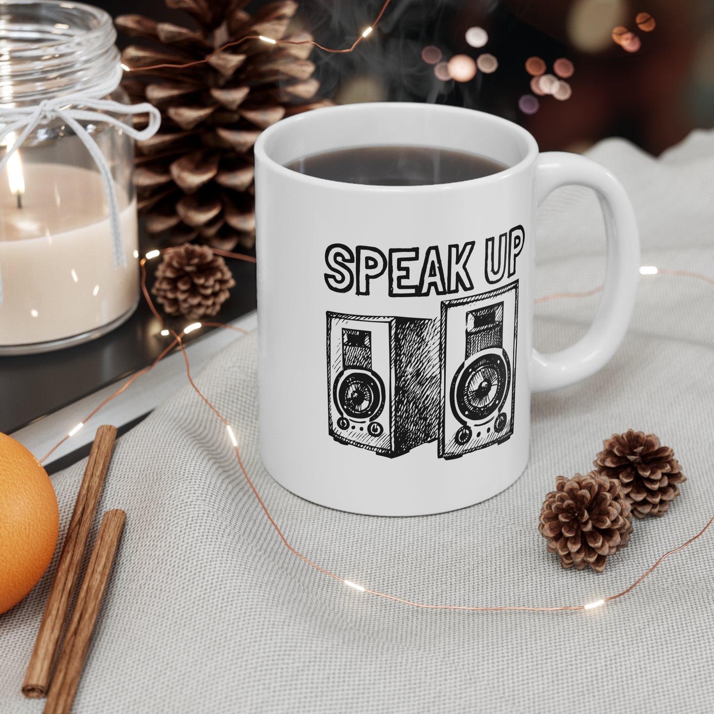 Speak Up (Speakers) 11oz White Mug