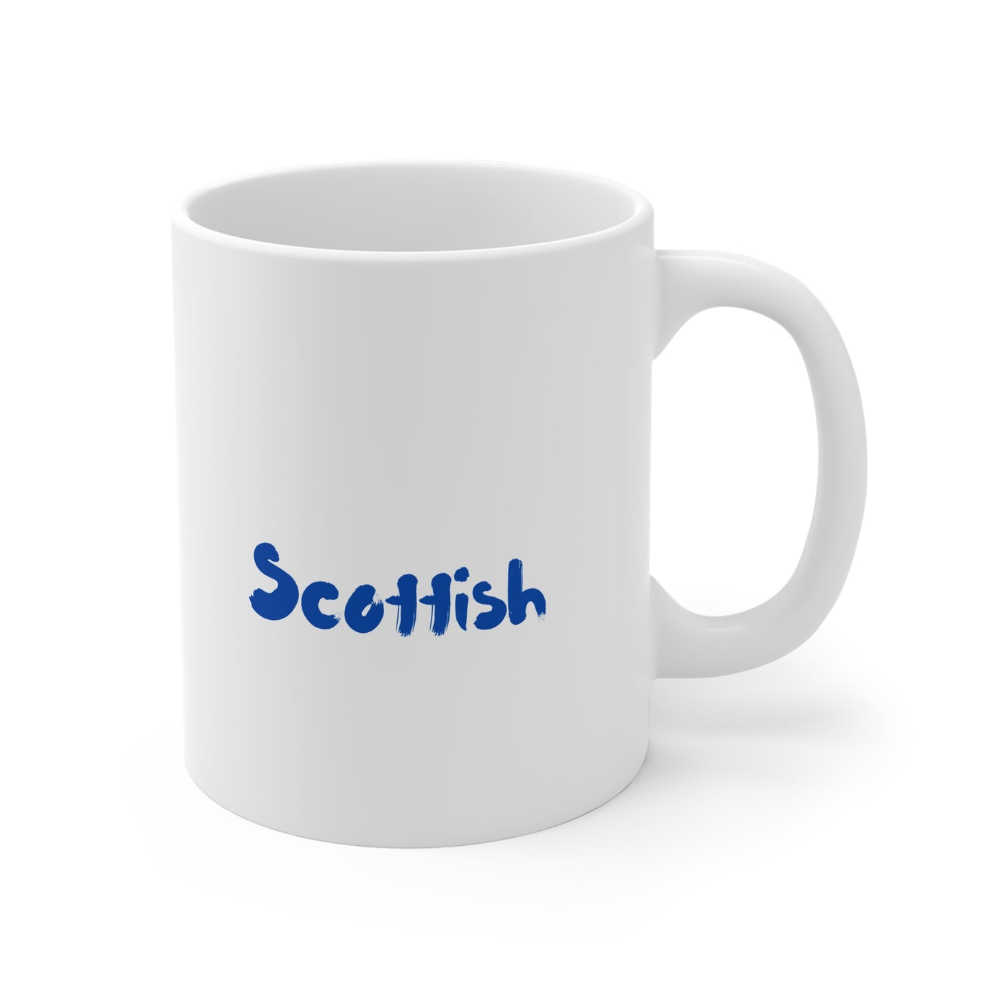 Scottish 11oz White Mug