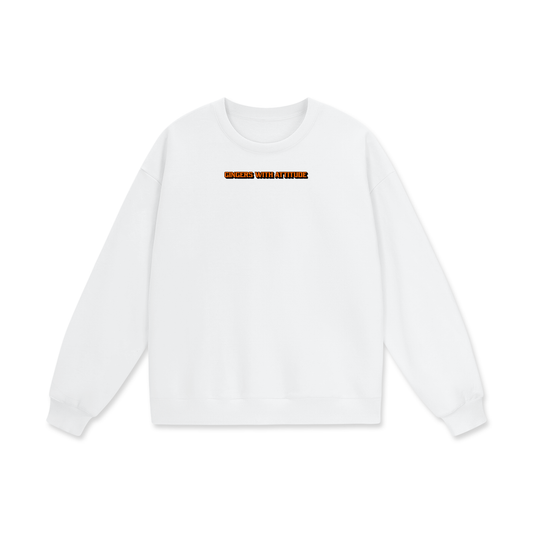 Gingers With Attitude Heavyweight Drop Shoulder Oversized Fleece Sweatshirt